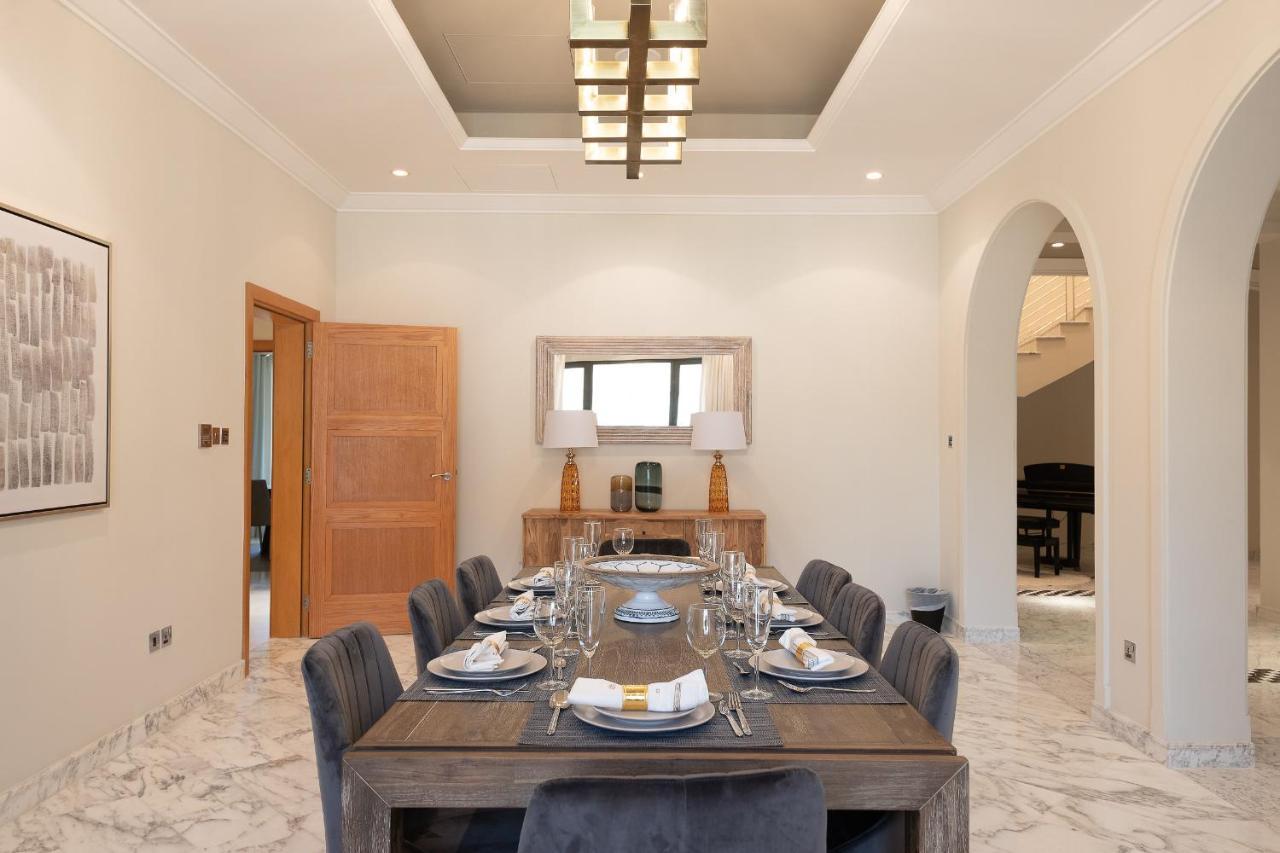Maison Privee - Prvt Pool & Beach! In Luxury Palm Jumeirah Villa Дубай Экстерьер фото