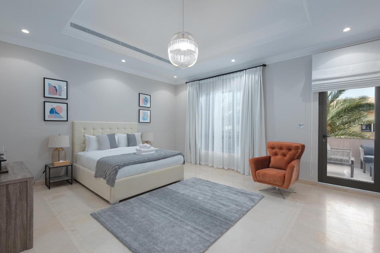 Maison Privee - Prvt Pool & Beach! In Luxury Palm Jumeirah Villa Дубай Экстерьер фото